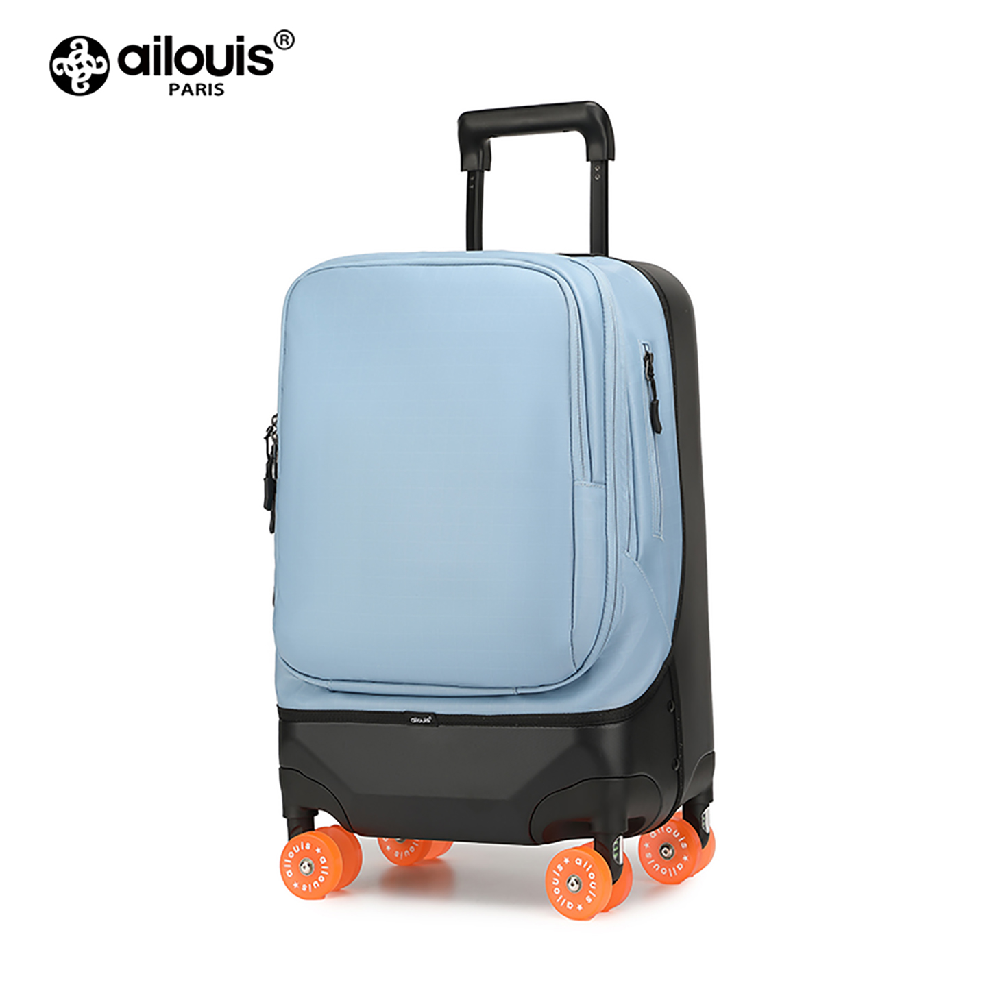 爱路易初高中学生防水拉杆书包