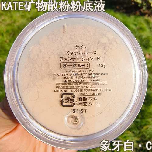 日本KATE凯朵矿物散粉定妆粉雾面柔焦控油持久不脱妆轻透干湿两用