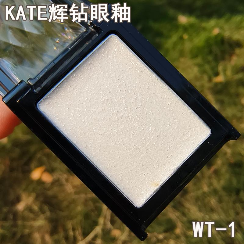 KATE凯朵单色眼釉单色粉状银灰色辉钻眼釉高饱和高显色细闪秋季