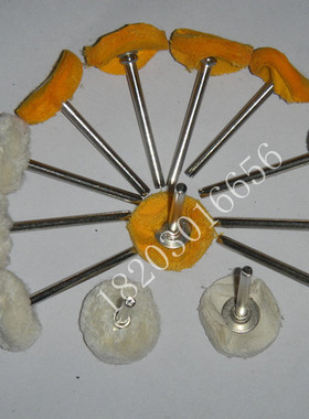 铜刷尼龙打磨笔刷磨头 研磨 打光 刷  迷你刷 棉布 抛光打磨头3mm