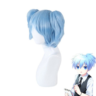 【熙珝】潮田渚 cos 假发 暗杀教室动漫头套双马尾造型 cosplay
