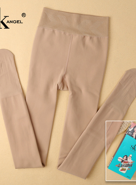 正品SK9919光腿奶油面膜裤修身显瘦网红肤色肉色连裤袜踩脚打底裤