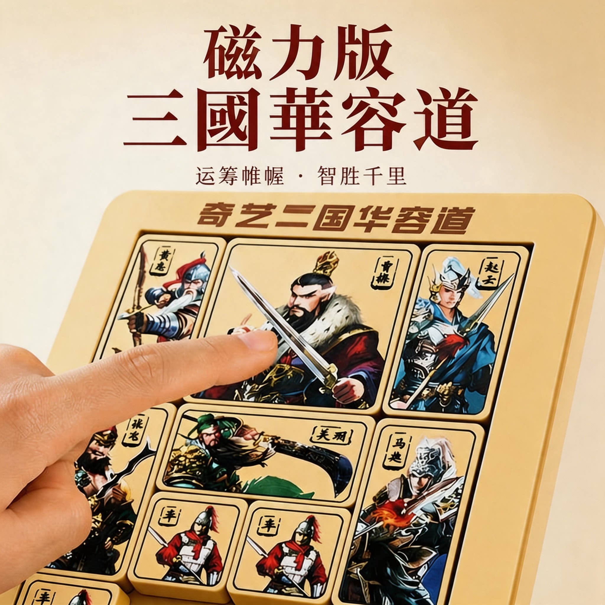 三国华容道磁力小学生比赛专用图片