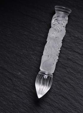 水晶文昌笔吊坠挂件挂饰 学生金榜题名项链升学毕业礼物 包刻字