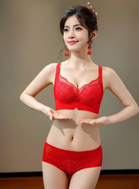 爱蝶娜沉鱼落雁无痕内衣女胶原显大正品聚拢文胸罩套装性感蕾丝