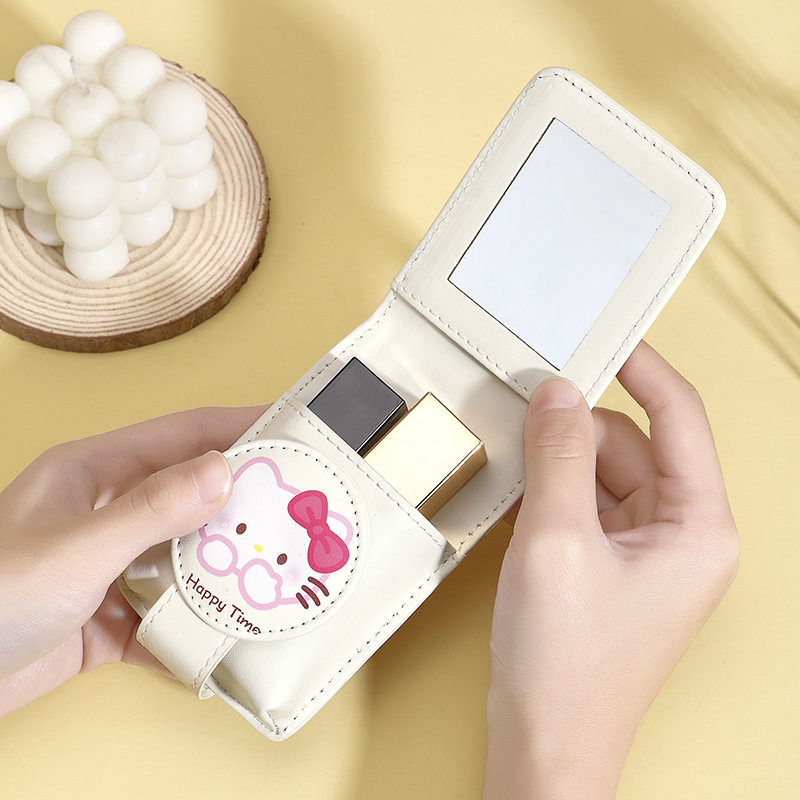 高颜值口红包带镜子随身便携旅行补妆小包轻便随身化妆收纳保护套,包装,口红包装,淘宝优惠券,粉丝福利购,淘宝优惠卷