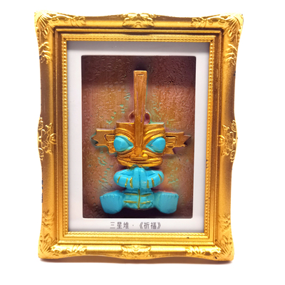 三星堆装饰贴冰箱磁性贴摆件