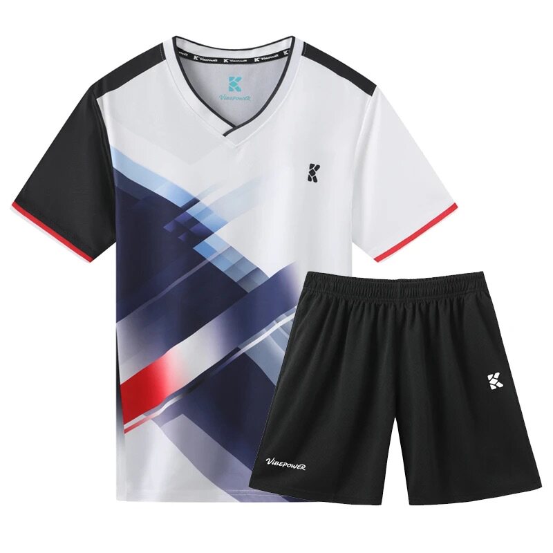 2026新款韩版羽毛球服男女速干透气短袖比赛训练运动上衣定制印字