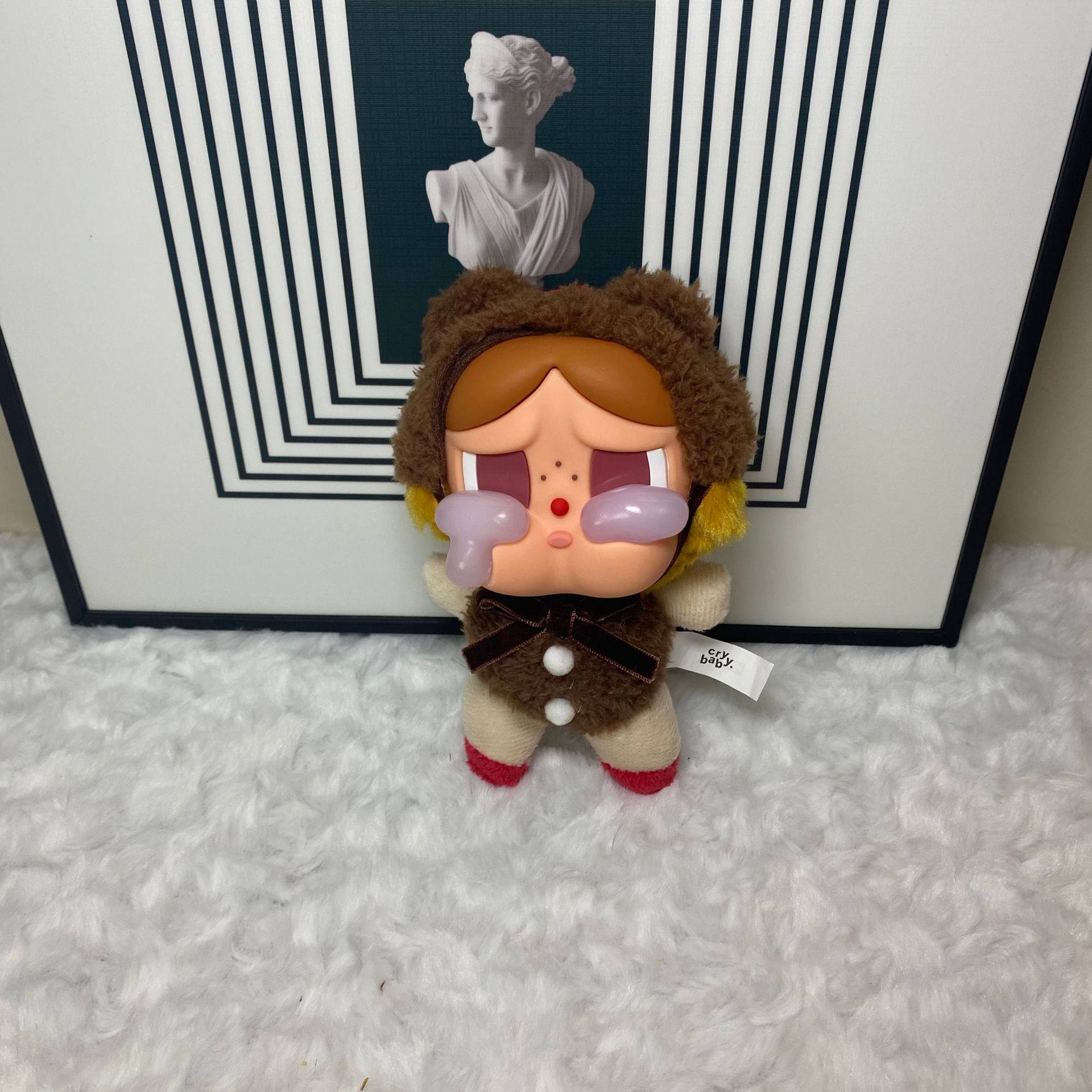 网红新款哭娃搪胶毛绒公仔