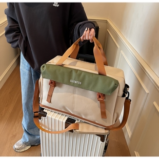 旅行袋大容量运动健身行李包扩容包可扩展旅游包待产收纳斜挎包包