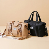 简约单肩包袋大容量旅行袋待产手提包便携式 新款 旅行包行李袋时尚