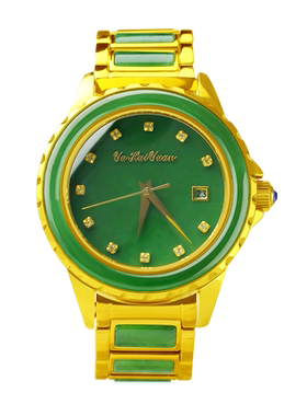 念玉新疆和田玉手表带男女款碧玉