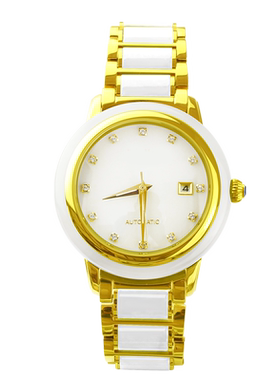 全自动防水日历表链新疆和田玉