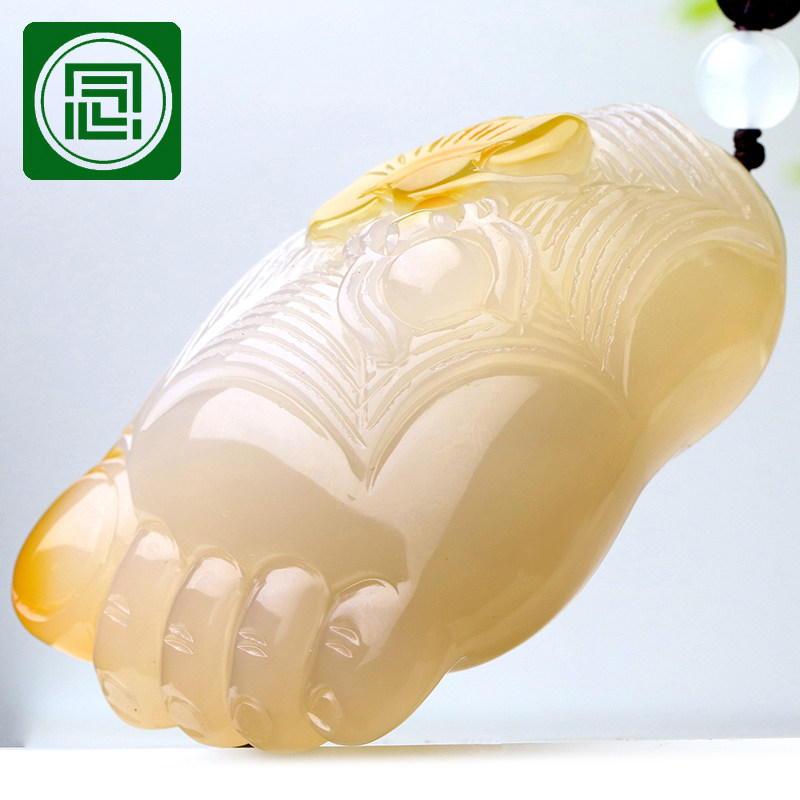 念玉天然红玛瑙手把件脚丫小摆件玉髓把玩件如意蜘蛛知足常乐玉石