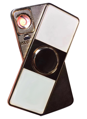 钛合金和田玉火机白玉指尖陀螺