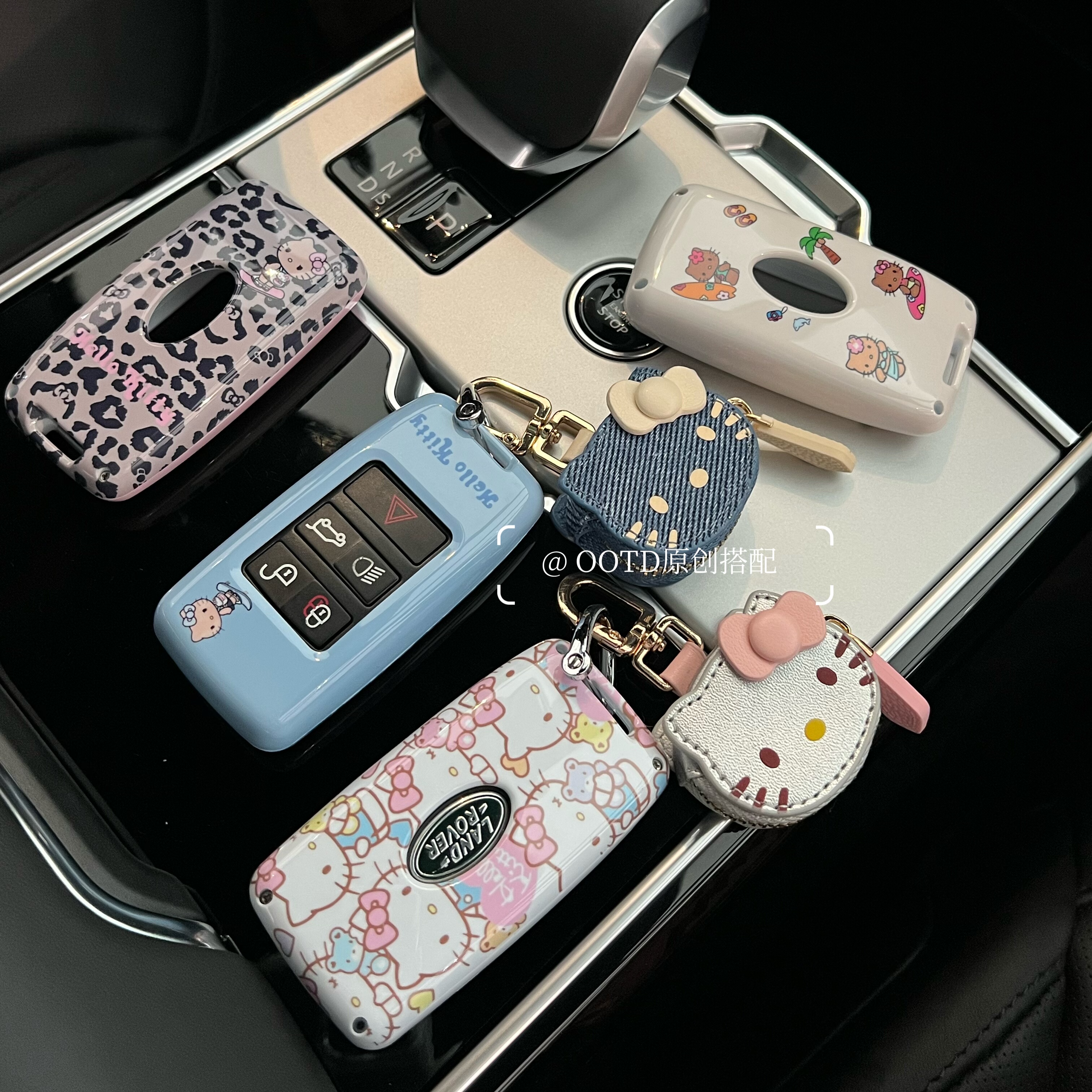 Kt猫适用25款路虎揽胜钥匙套极光L卫士110发现45运动汽车星脉扣女