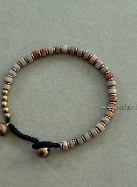 原创设计网红天然石手链男情侣手链女生日闺蜜礼物