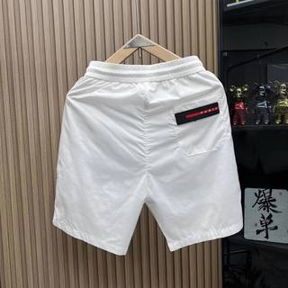 夏季休闲裤男士短裤修身中裤青年沙滩裤运动韩版五分裤子5分潮流