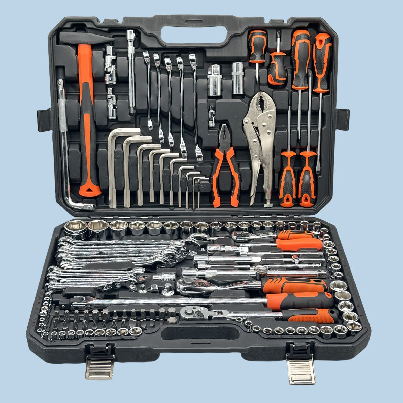 자동 수리 도구 세트 소켓 자동차 수리 도구 렌치 전체 세트 래칫 수리 조합 자동차 수리 다기능 도구 상자