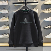 李宁卫衣男子2026春季 吸汗舒适运动休闲套头无帽卫衣AWDW131 新品