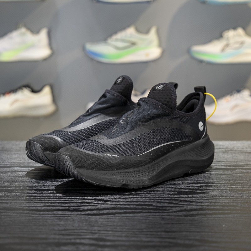 李宁运动鞋男子2025新品SOFT GO轻便透气一脚蹬潮流休闲鞋AGLV191