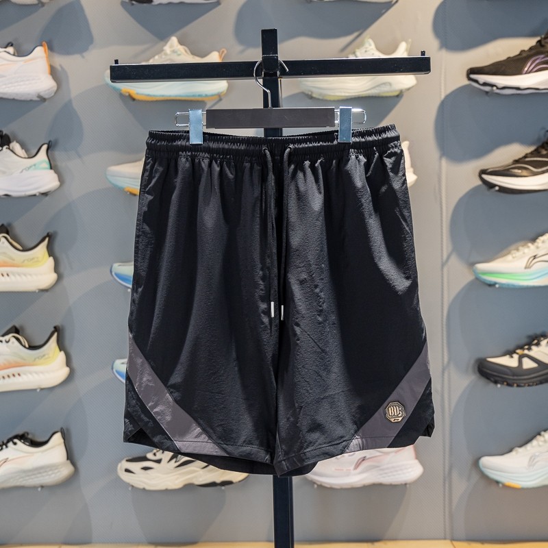 李宁运动短裤男子2025新款反伍百得發伍金店宽松短卫裤AKSV747,运动服/休闲服装,运动中长裤／短裤,淘宝优惠券,粉丝福利购,淘宝优惠卷