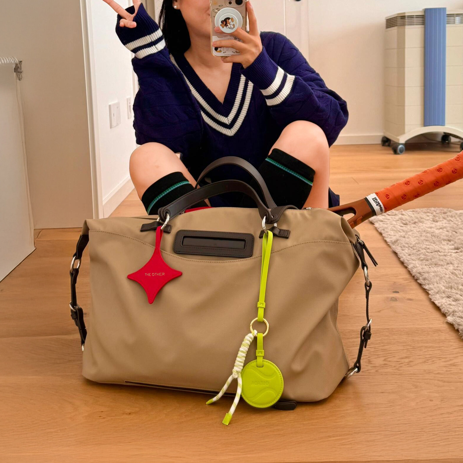 超火健身包女高级感健身房运动包旅行袋