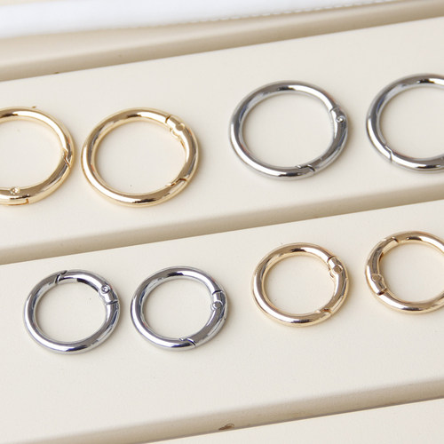 包包配件弹簧扣圆形挂钩扣