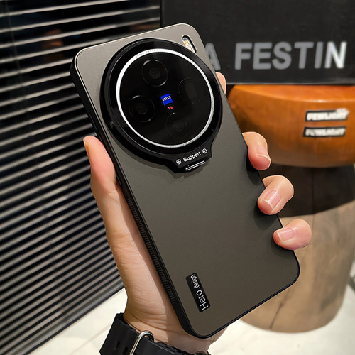 适用vivox300pro手机壳新款x200s防摔promini镜头膜全包vivox100ultra保护套隐形支架x100spro磨砂防滑高级男