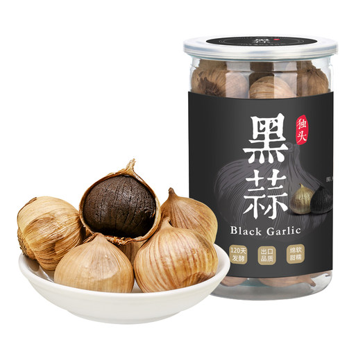 正宗独头特级黑蒜山东金乡