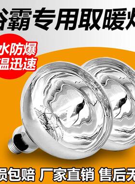 取暖275防水防爆浴室卫生间灯暖家用老式照明灯暖浴霸220V卫生间