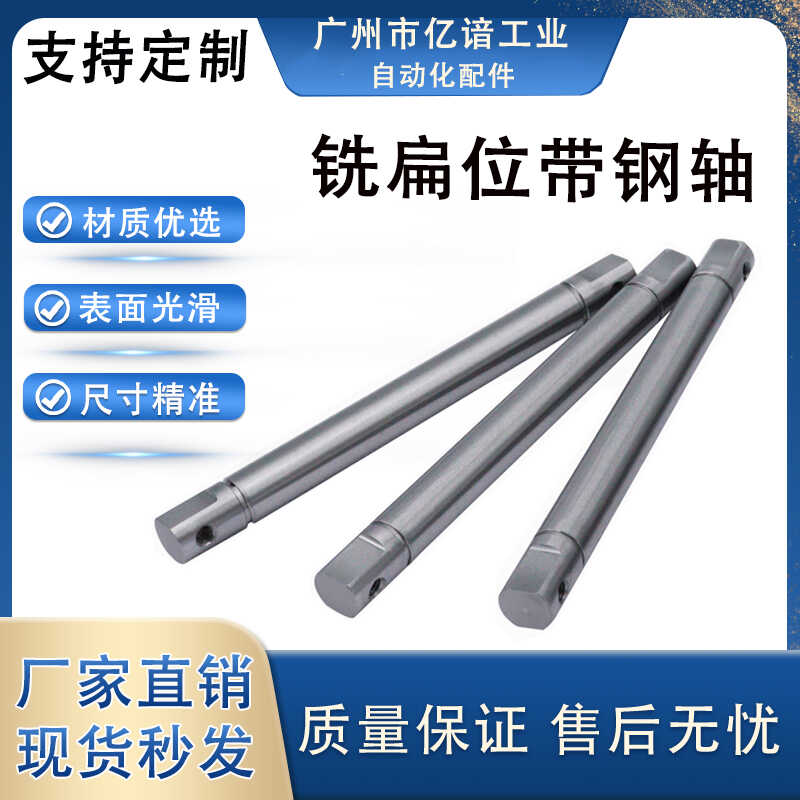 两端扁位托辊轴销定位销轴心