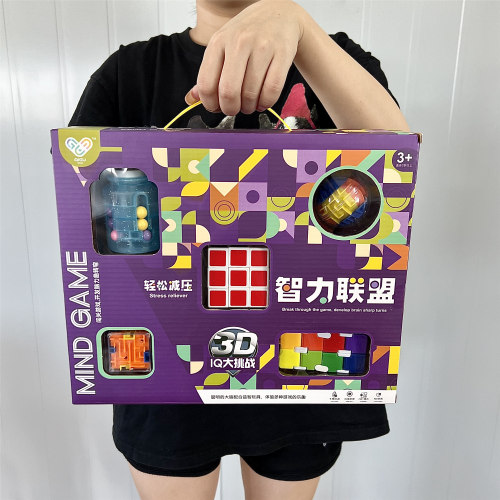 益智迷宫组合闯关游戏大礼盒套装