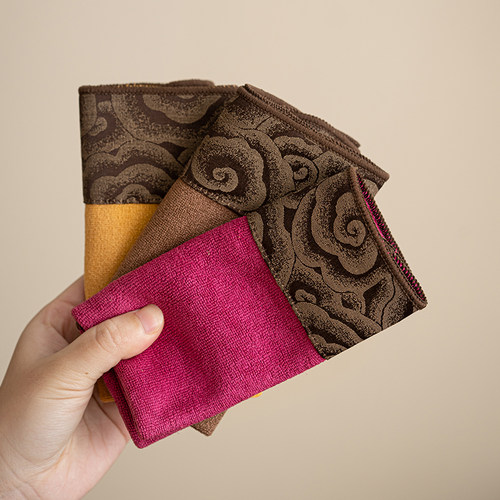 晨翔加厚茶巾布吸水高档茶桌布