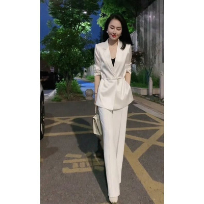 气质职业西装套装女2025年夏装