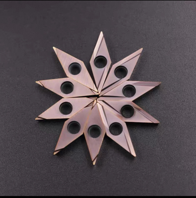 数控精车刀片VCGT080202L-F NX2525/VCMT080204-MV VP15TF