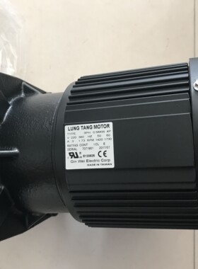 LUNG TANG MOTOR电机 3PH 1-1/2HP 4P QIN WEI ELECTRIC CORP马达