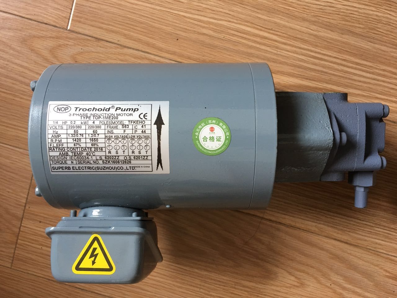 1ME200-13MAVB  电机 马达 日本NOP泵 TOP-210HWM TOP-204HWMVD