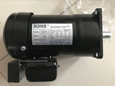 台湾SOHIX减速马达  TRANSGEAR CO.,LTD减速电机 SVB18 SVB22