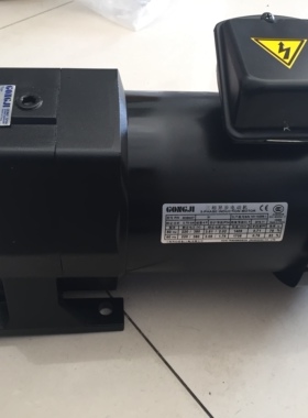 台湾GONGJI电机 P/N M3B407  0.75KW G329  1:25 刹车马达