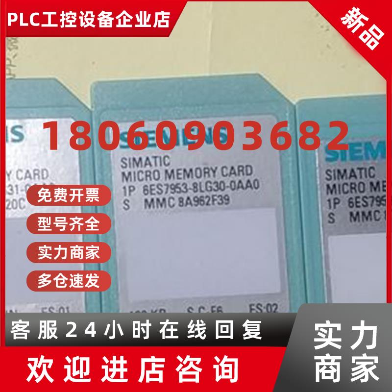 议价S7300程序卡原装西门子MMC卡128K卡6ES7953-8LG31-0AA0当新用