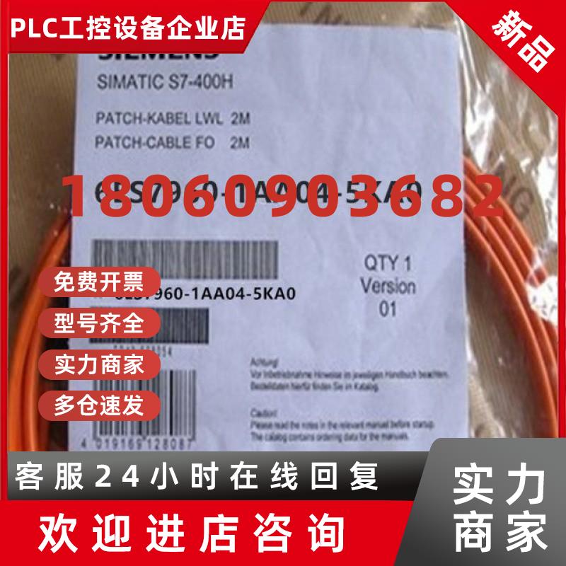 议价6ES7960-1AA04-5KA0西门子S7-400H转接电缆LWL10m用于同步模