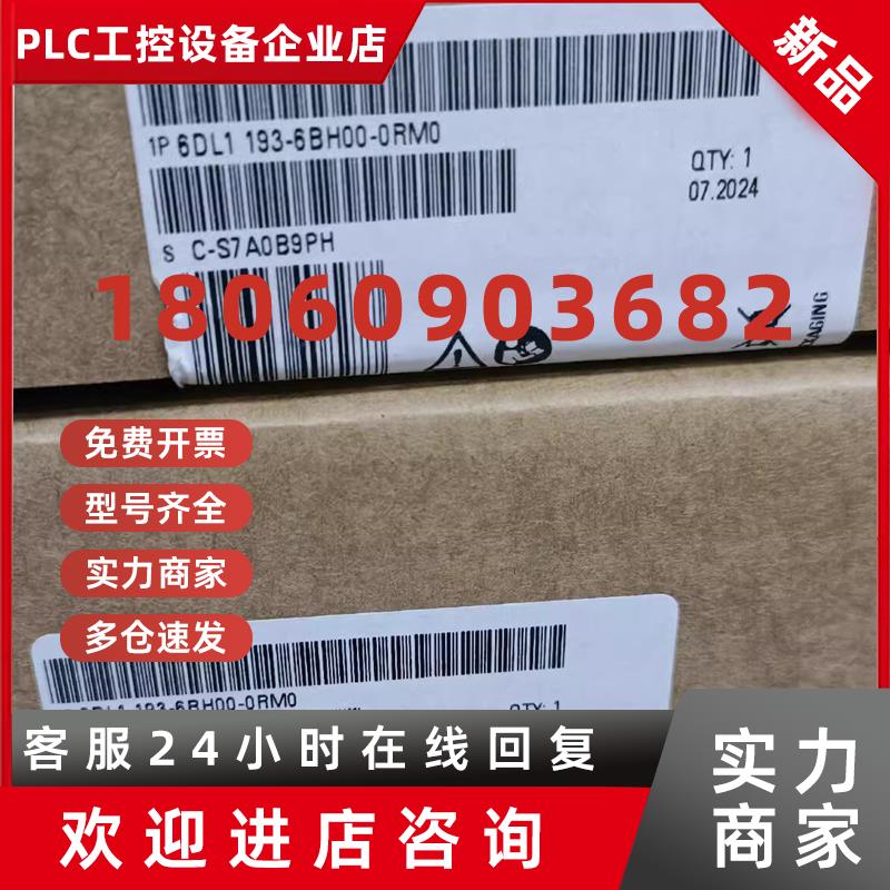 议价6DL1193-6BH00-0RM0西门子ET200SP模块6DL11936BH000RM0全新