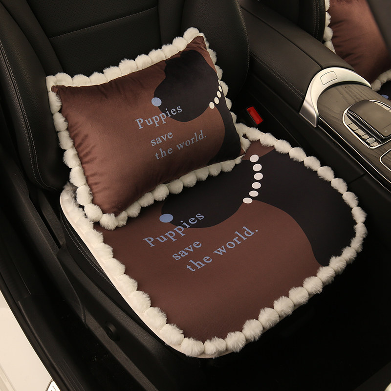 汽车坐垫四季通用车内座套可爱女座椅套秋冬半包后排单片毛绒冬季,汽车用品/电子/清洗/改装,专车专用座套/座垫,淘宝优惠券,粉丝福利购,淘宝优惠卷