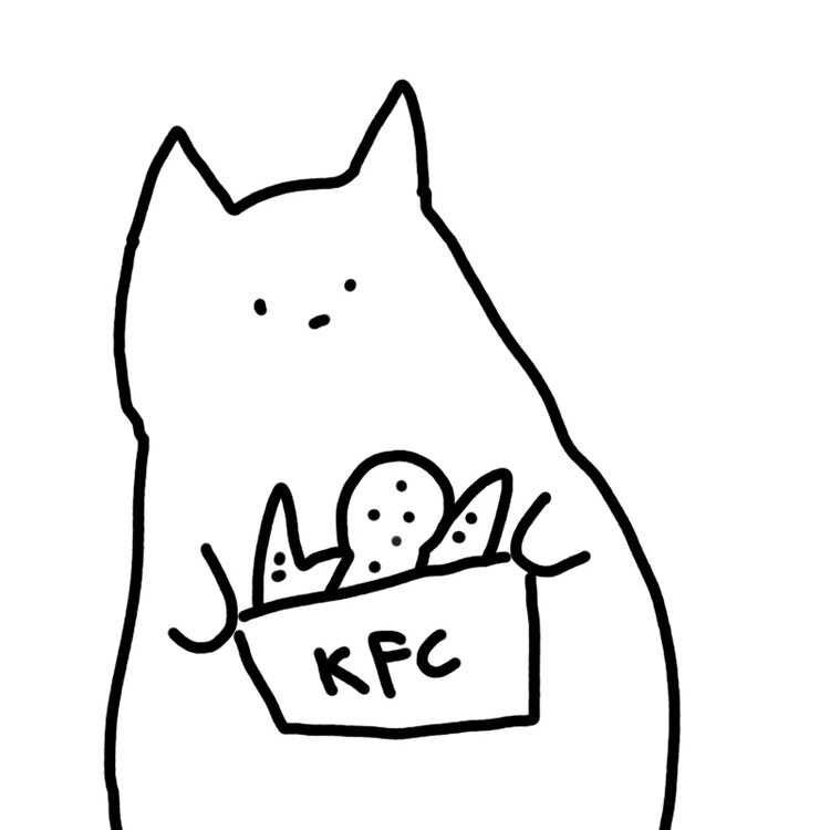 【馆长手绘】非常随意的丑萌沙雕原创手绘头像定制