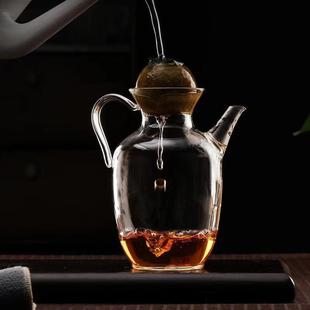 滤口花茶壶 透明仿宋执壶绿茶壶高硼硅玻璃耐热防爆玻璃家用一体式
