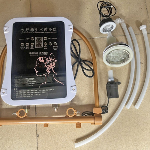 洗头床加装智能温控中药水循环