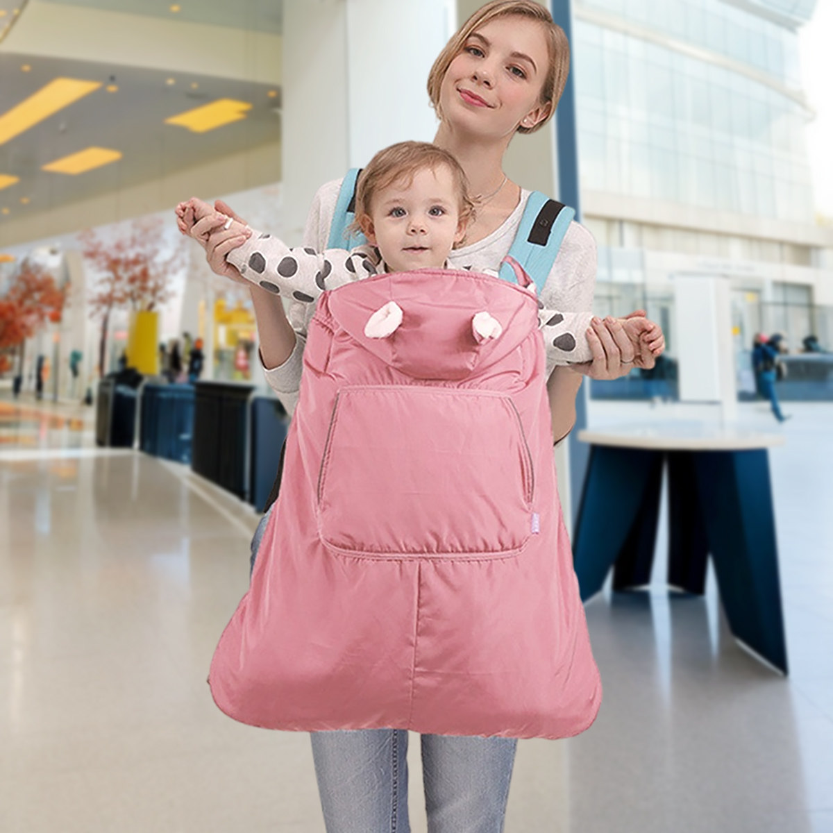 婴儿外出服小月龄斗篷披风秋冬防风男女宝宝腰凳背带被子挡风抱被,婴童用品,出行用品,淘宝优惠券,粉丝福利购,淘宝优惠卷