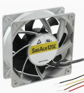 9LG1224P1G001 FAN 120X38MM 24VDC RBLS TACH,PWM