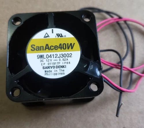 San Ace40W 9WL0412J3002 山洋4028直流风机DC12V大风量